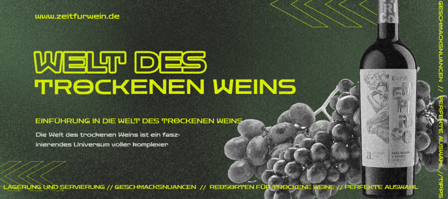 Die Welt des trockenen Weins: Alles, was Sie über Geschmacksnuancen und die perfekte Auswahl wissen müssen! - Trockener Wein – Geschmack, Auswahl &amp; Rebsorten erklärt