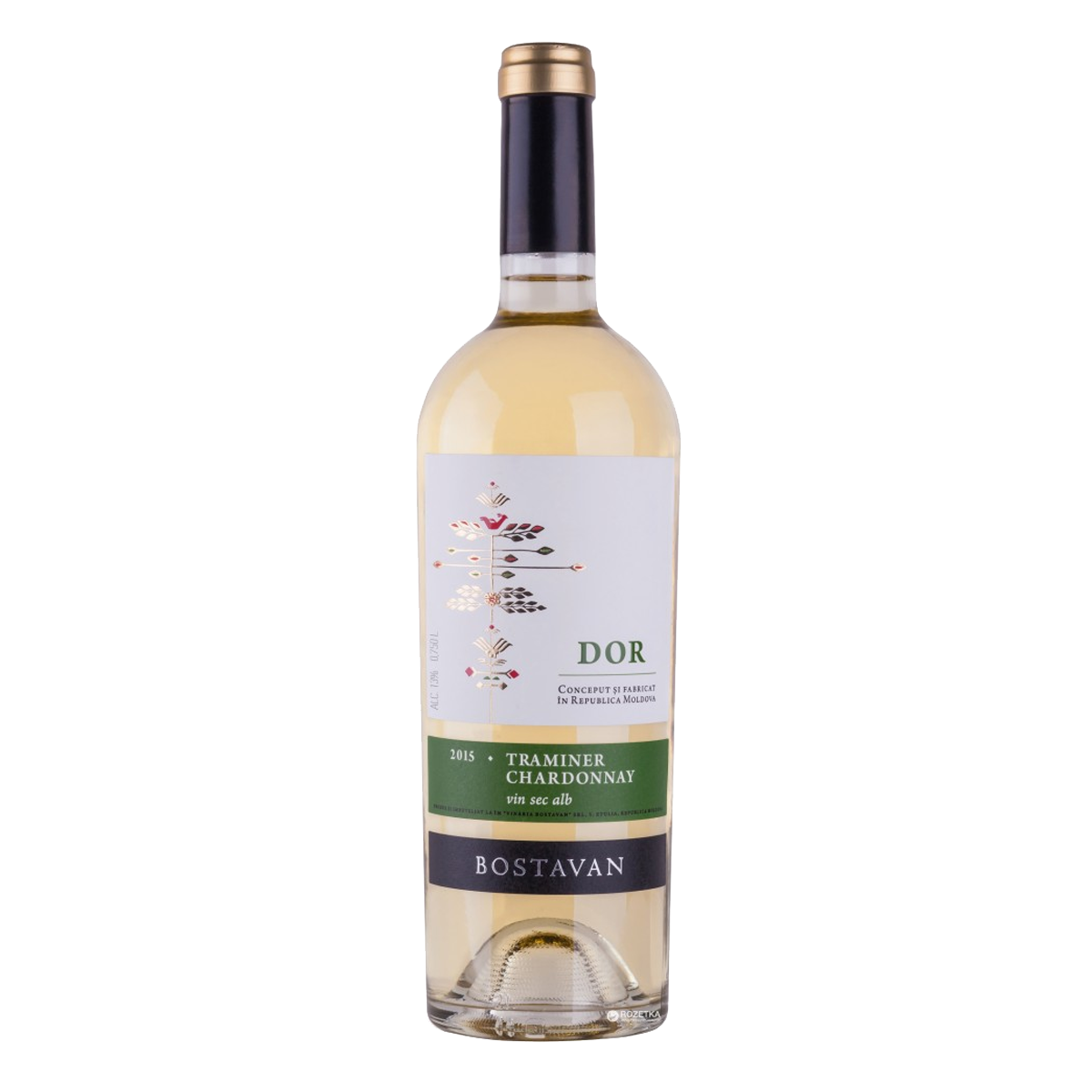 Bostavan DOR Traminer & Chardonnay - Weisswein Cuveé von Bostavan
