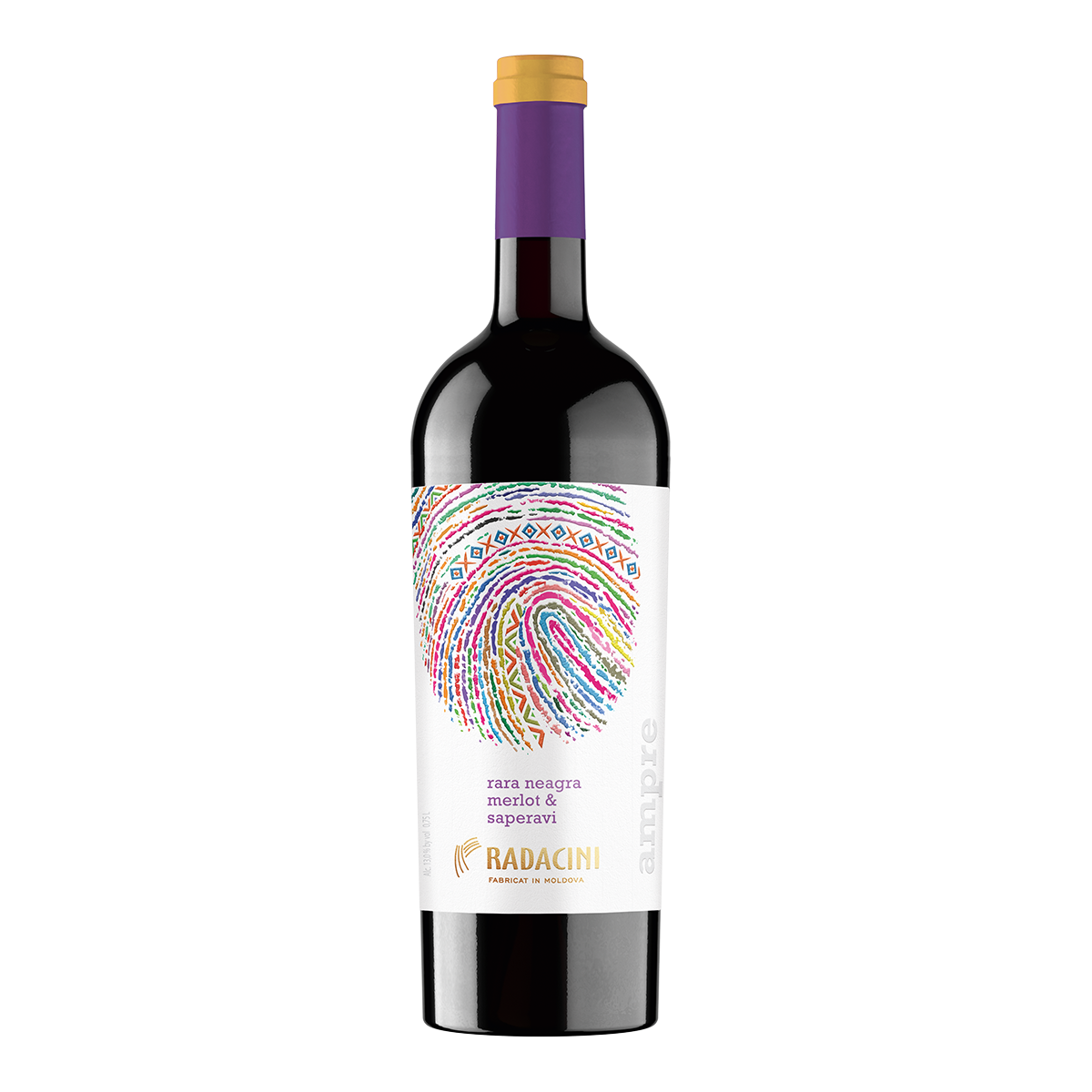 Ampre Feteasca Neagra & Saperavi & Merlot - Rotwein von Radacini