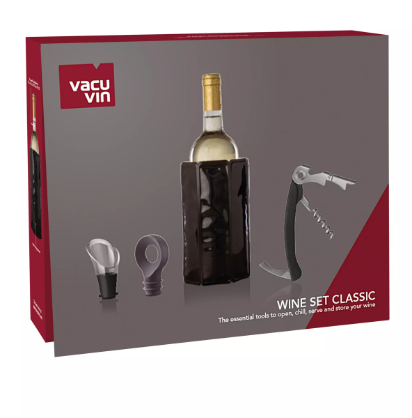 Weinzubehör Set Classic 4-teilig Vacu Vin