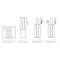 Sektkühler Active 1 Liter 15,5 x 21,5 cm ver.Modelle