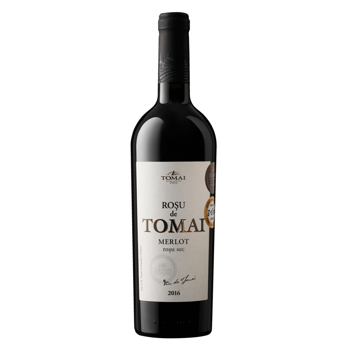 Rosu de Tomai MERLOT - Rotwein von Tomai Vinex 2016